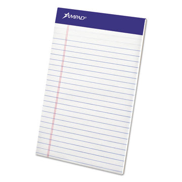 Ampad® Perforated Writing Pads, Narrow Rule, 50 White 5 X 8 Sheets, Dozen freeshipping - TVN Wholesale